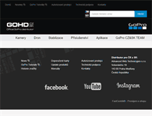 Tablet Screenshot of gohd.cz